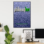 Collage 1 (groen) Poster (Thuiskantoor)