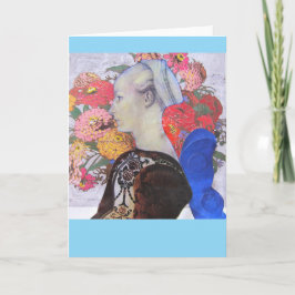 Collage 2023 Blue Faerie Kaart