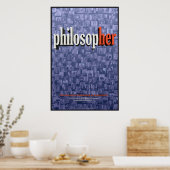 Collage 2 (rood) Poster (Keuken)