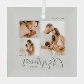 Collage 3 Photos Modifier la couleur Ornement de N (Verso)