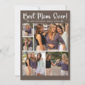 Collage 5 Photos Gift for Mother's Day Kaart (Voorkant)