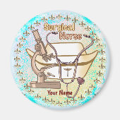 Collage aangepaste Chirurgische Verpleegmagneet Magneet (Voorkant)