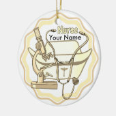 Collage aangepaste Verpleegkundige Ornament (Links)