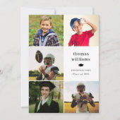 Collage Afstudeerder Foto Aankondiging (Voorkant)