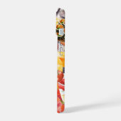 Collage alimentaire Fruit coloré et étui téléphoni (Côté gauche)