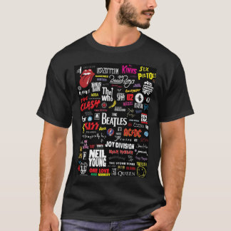 Collage Alle Bandmuziek T-shirt