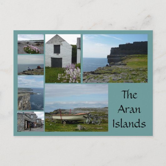 Collage Aran Islands Briefkaart (Voorkant)