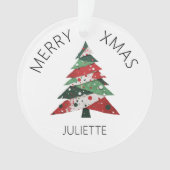 Collage Arbre de Noël (devant)