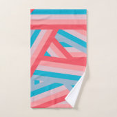 Collage arc-en-ciel (Serviette à main)