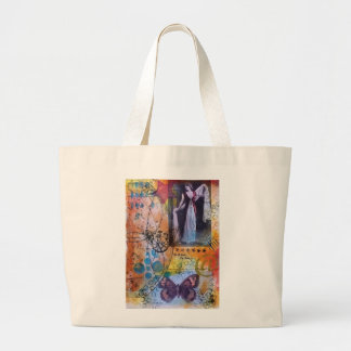 Collage Art Canvas tas