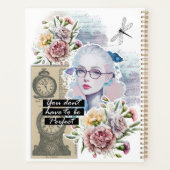 Collage Art Fleurs d'anniversaire (Dos)