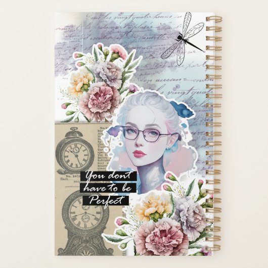 Collage Art January, Carnation (Dos)