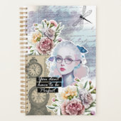 Collage Art January, Carnation Planner (Voorkant)
