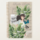 Collage Art May, Lily of the Valley Planner (Voorkant)