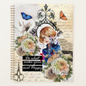 Collage Art Novembre, Chrysanthemum (Devant)