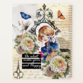 Collage Art Novembre, Chrysanthemum (Dos)