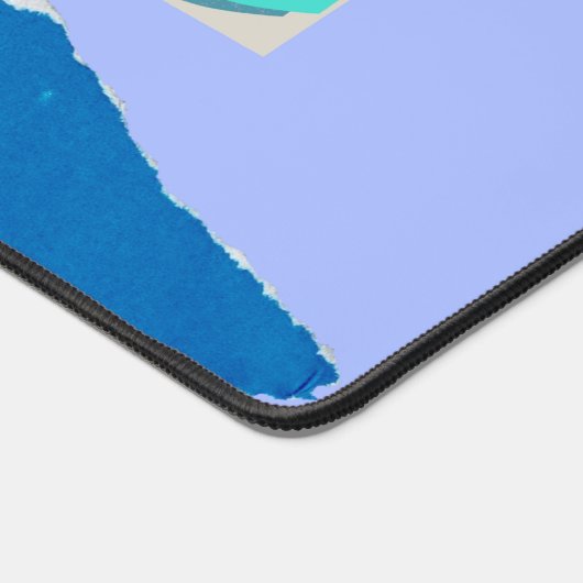 Collage bleu froid (Coin)