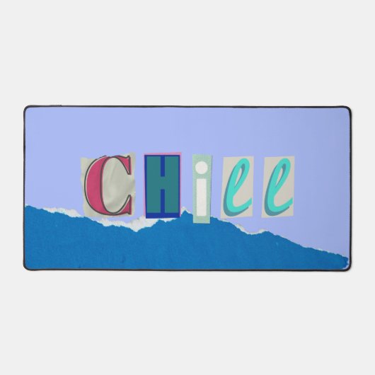 Collage bleu froid (Recto)