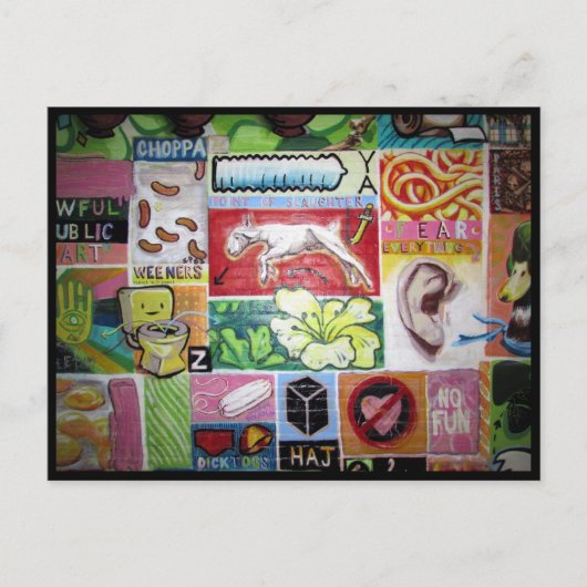 collage briefkaart (Voorkant)