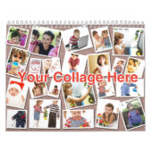 Collage Calendar Kalender (Hoes)