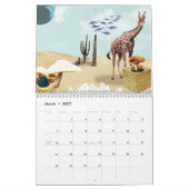 Collage - Calendrier de fiction rétro (Mar 2027)