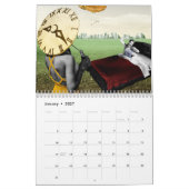 Collage - Calendrier de fiction rétro (Jan 2027)