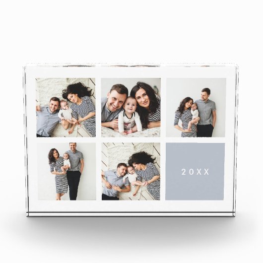 Collage chic | Bloc photo de conservation de l'ann (Devant)