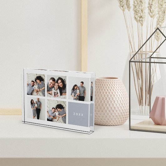 Collage chic | Bloc photo de conservation de l'ann