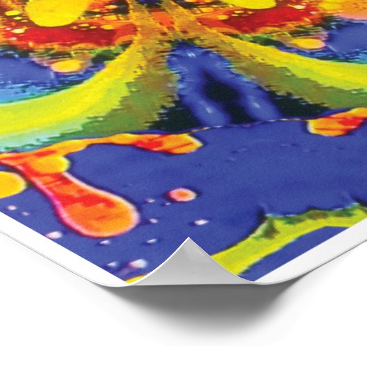 Collage cinétique Paradox Poster Kaleidoscope (Coin)