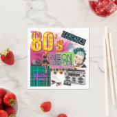 Collage Cocktail Napkin 80 jaar Servetten (Insitu)