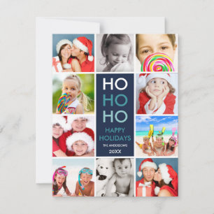 COLLAGE COLORÉ   CARTE PHOTO VACANCES