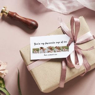 Collage Couple Foto & jij bent mijn beker van de T Cadeaulabel