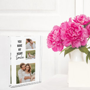 Collage Couple Photo & Lovely Romantic Quote Fotoblokken