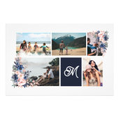 Collage de 5 photos personnalisé Impression de cad (Devant)