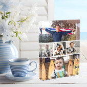 Collage de 5 photos pour bloc photo Maman