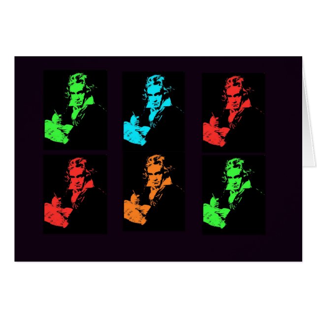 Collage de Beethoven (Devant horizontal)