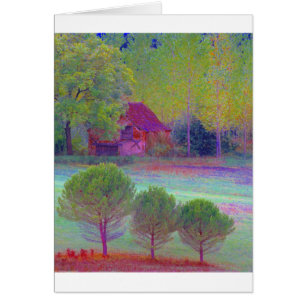 Collage de couleur de Dordogne