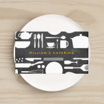 Collage de cuisine sur l'Arrière - plan de tableau<br><div class="desc">Un collage graphique de produits de cuisine devient une identité visuelle accrocheuse sur un faux arrière - plan de tableau de bord. Le carte de visite idéal pour les restaurants, les chefs, les traiteurs, les boulangeries, etc. Cette conception fait partie d'une série de fournitures de bureau de coordination. Magasinez des...</div>