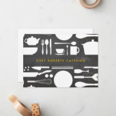 Collage de cuisine sur le Carte pour notes Arrière (Devant/Arrière en situation)