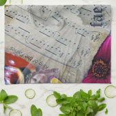 Collage de fées, serviette de cuisine, (Plié)