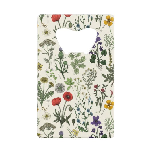 Collage de fleurs sauvages (Devant)