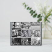 Collage de la carte postale de New York (Debout devant)