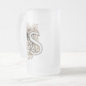 Collage de la lettre vintage "S" - Mug (Devant gauche)
