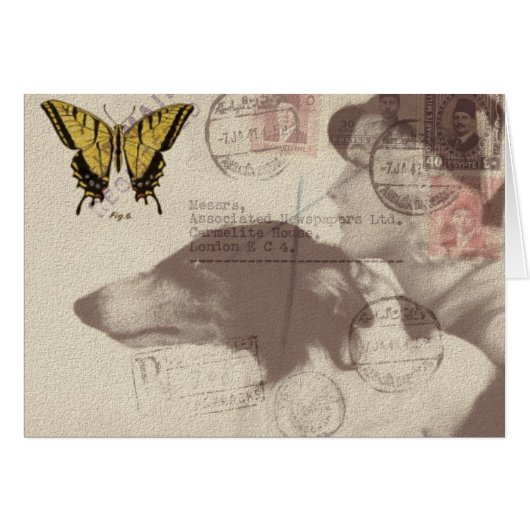 Collage de messages vintages Toutes les occasions (Devant horizontal)