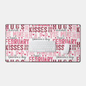 Collage de mots de la Saint-Valentin (Clavier et souris)
