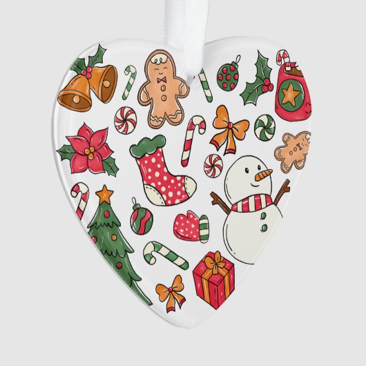 Collage de Noël personnalisé (devant)