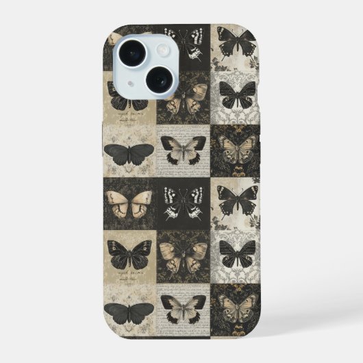 Collage de papillon et de papillon (Verso)