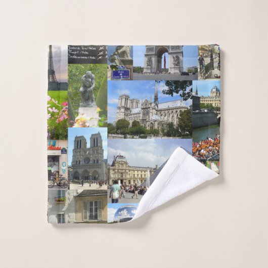Collage de Paris Photo (Gant de toilette)