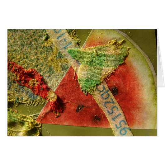 Collage de pastèque (Devant horizontal)