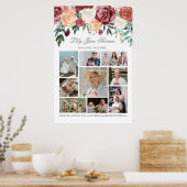 Collage de photos commémoratives Affiche de sympat (Cuisine)